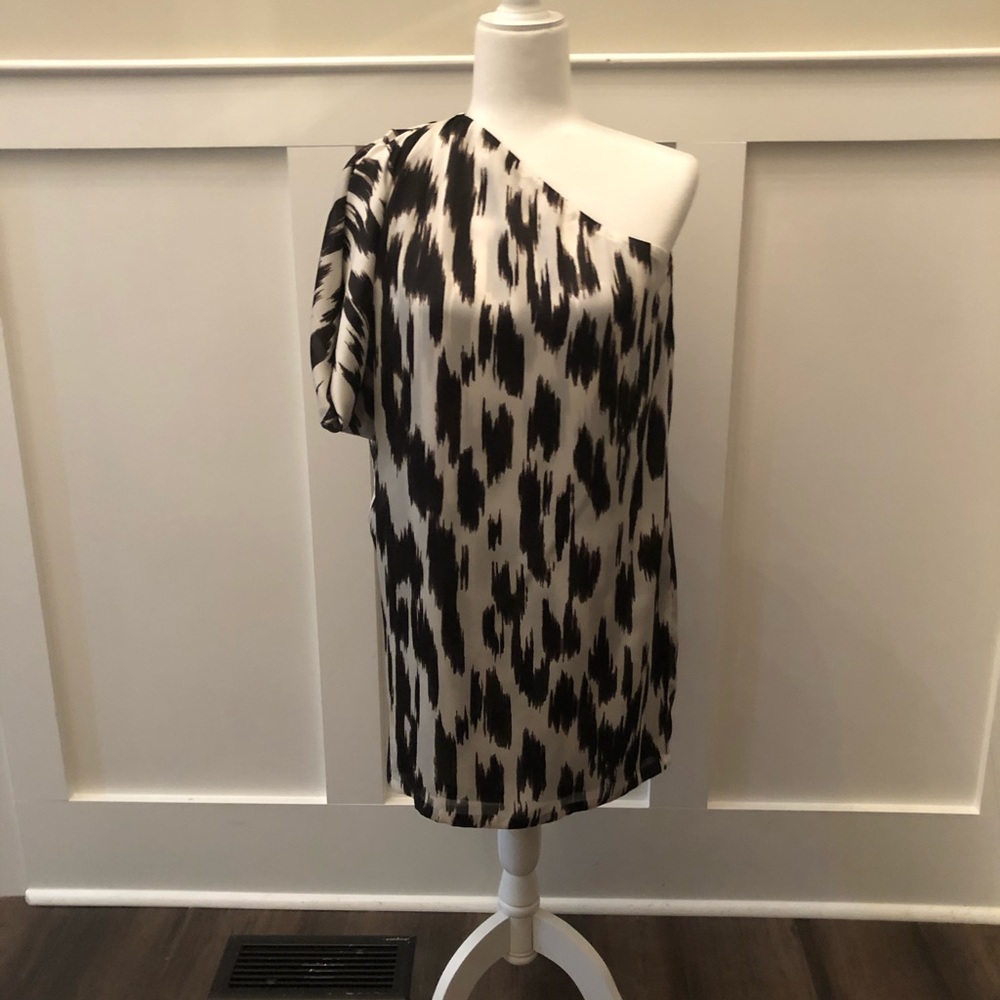 T-bags mini one-shoulder dress